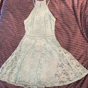 Turquoise B.Darlin dress